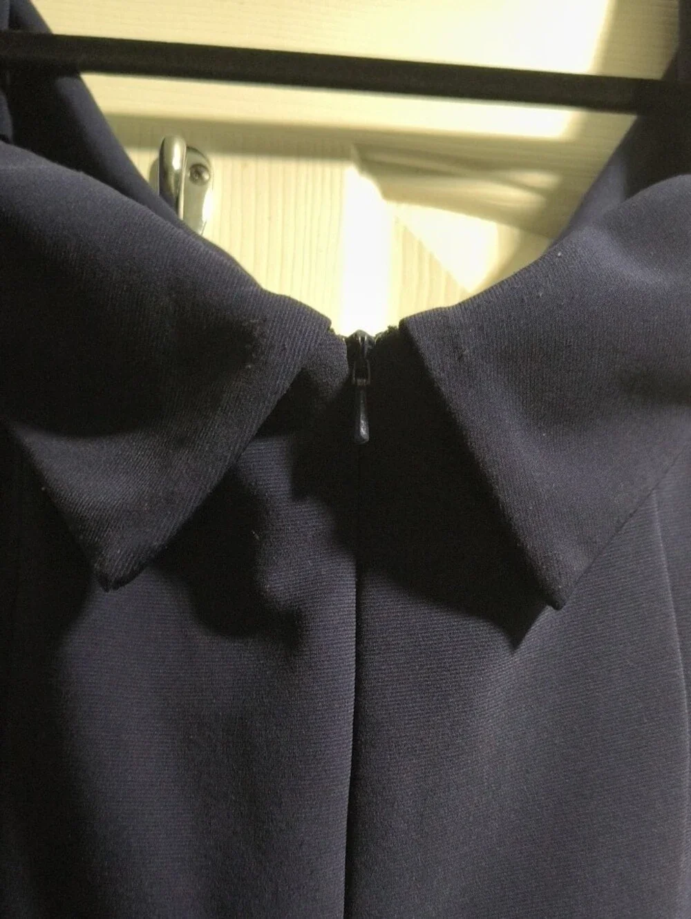 Xscape Navy V-Neck Sleeveless Maxi Dress - Picture 4 of 5